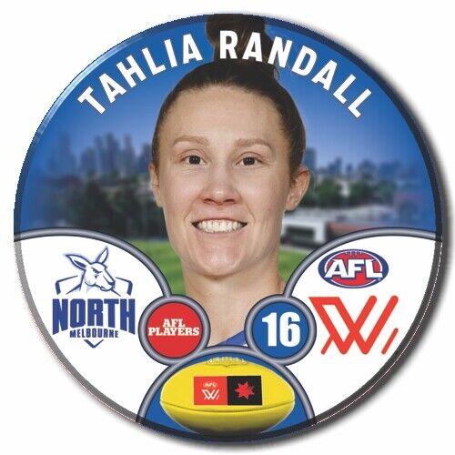 AFLW S9 North Melbourne Football Club - RANDALL, Tahlia