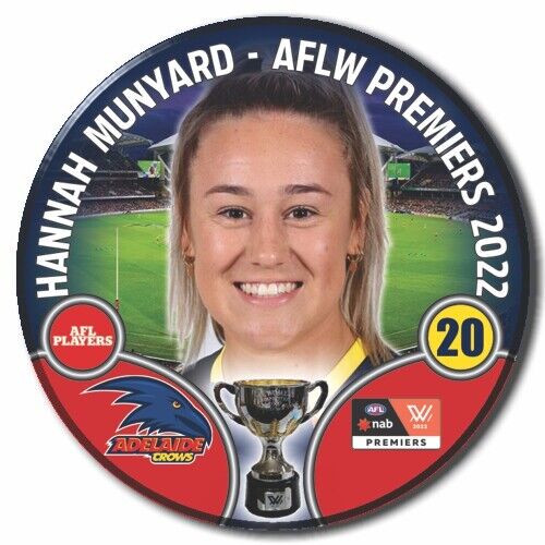 2022 AFLW PREMIERS - MUNYARD, Hannah