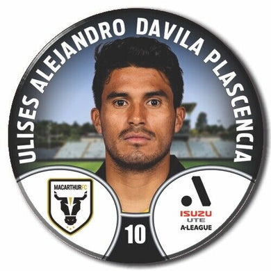 ISUZU UTE A-LEAGUE - MACARTHUR - DAVILA PLASCENCIA, Ulises Alejandro