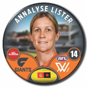 AFLW S8 GWS Giants Football Club - LISTER, Annalyse