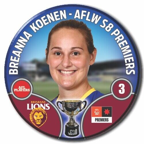 AFLW S8 PREMIERS - KOENEN, Breanna