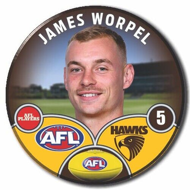 2024 AFL Hawthorn Football Club - WORPEL, James