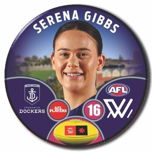 AFLW S9 Fremantle Football Club - GIBBS, Serena