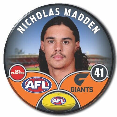 2024 AFL GWS Giants Football Club - MADDEN, Nicholas