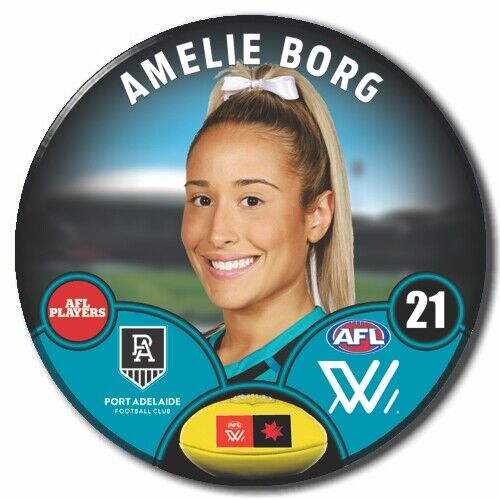 AFLW S8 Port Adelaide Football Club - BORG, Amelie