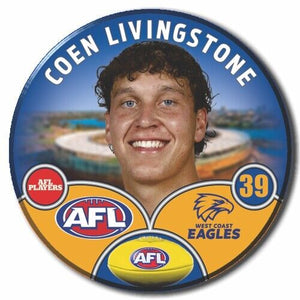 2024 AFL West Coast Eagles Football Club - LIVINGSTON, Coen