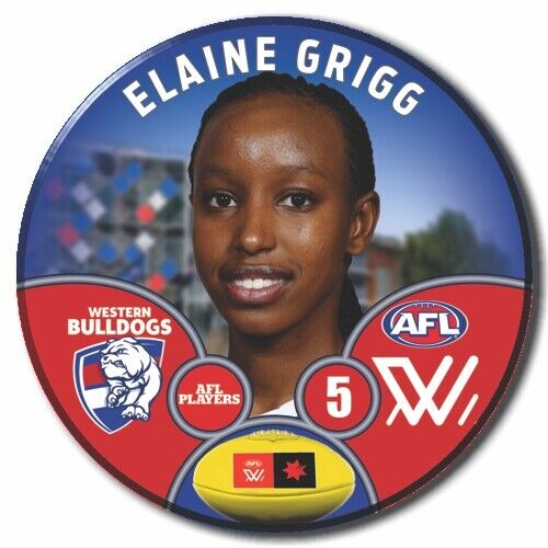 AFLW S9 Western Bulldogs Football Club - GRIGG, Elaine
