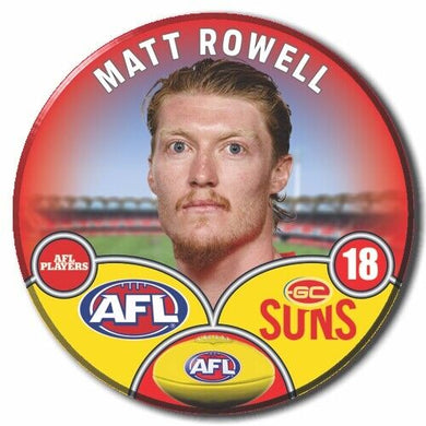 2024 AFL Gold Coast Suns Football Club - ROWELL, Matt