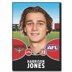 2021 AFL Essendon Bombers Player Magnet - JONES, Harrison