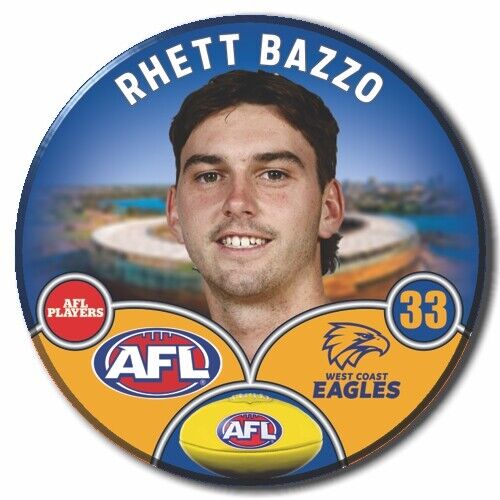 2024 AFL West Coast Eagles Football Club - BAZZO, Rhett