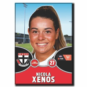 2021 AFLW St. Kilda Player Magnet - XENOS, Nicola