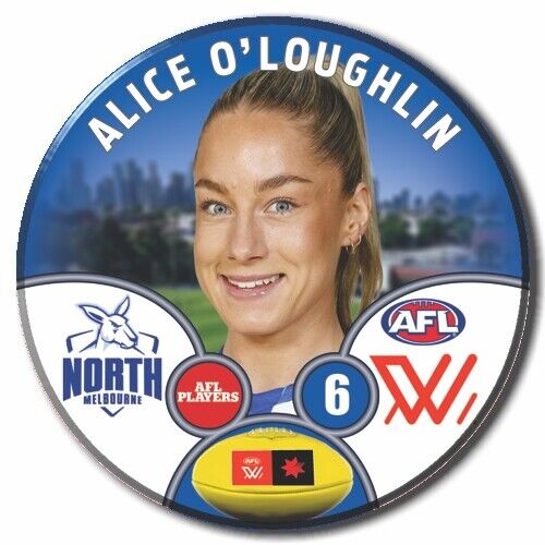 AFLW S9 North Melbourne Football Club - O'LOUGHLIN, Alice