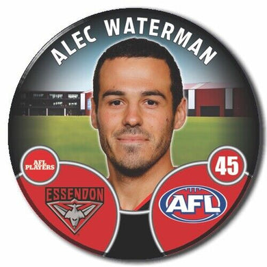 2022 AFL Essendon - WATERMAN, Alec