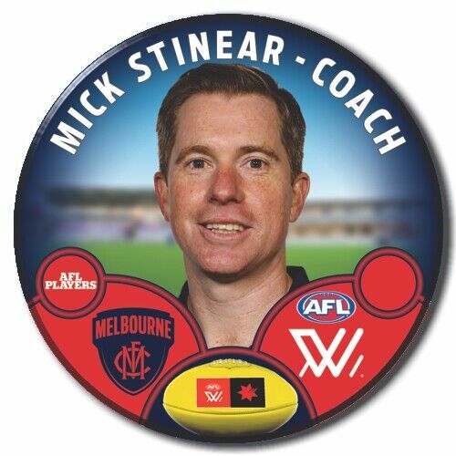 AFLW S8 Melbourne Football Club - AA COACH - STINEAR, Mick