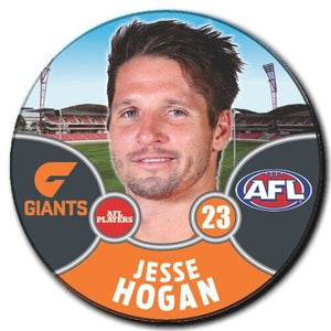 2021 AFL GWS Giants Player Badge - HOGAN, Jesse