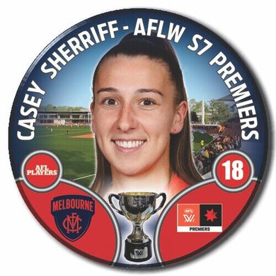 AFLW S7 PREMIERS - SHERRIFF, Casey