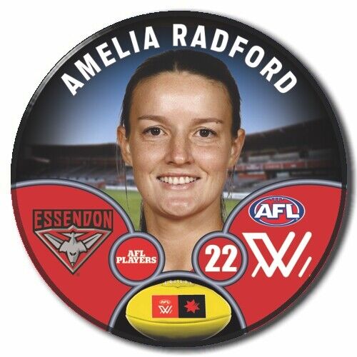 AFLW S9 Essendon Football Club - RADFORD, Amelia