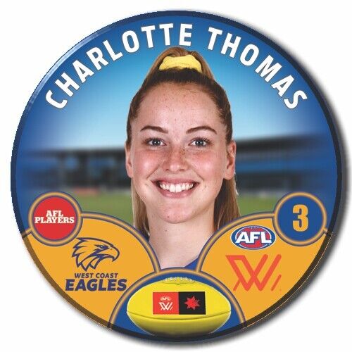 AFLW S8 West Coast Eagles Football Club - THOMAS, Charlotte