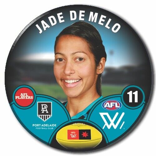 AFLW S8 Port Adelaide Football Club - DE MELO, Jade