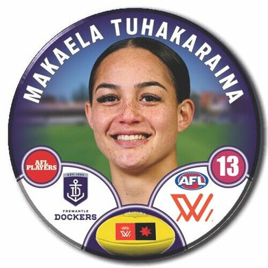 AFLW S8 Fremantle Football Club - TUHAKARAINA, Makaela