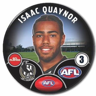 2023 AFL Collingwood Football Club - QUAYNOR, Isaac