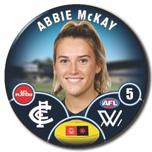 AFLW S8 Carlton Football Club - McKAY, Abbie