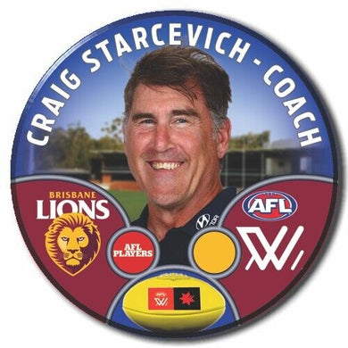 AFLW S9 Brisbane Lions Football Club - STARCEVICH, Craig - COACH