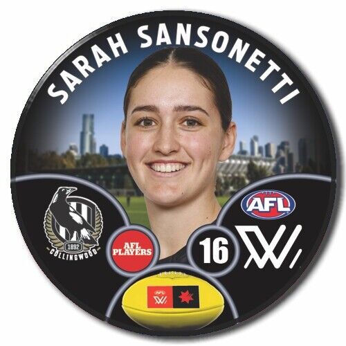 AFLW S9 Collingwood Football Club - SANSONETTI, Sarah