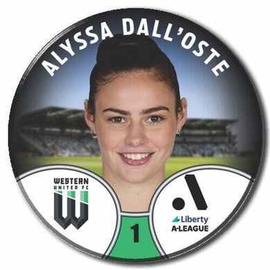 LIBERTY A-LEAGUE - WESTERN UNITED FC - DALL'OSTE, Alyssa