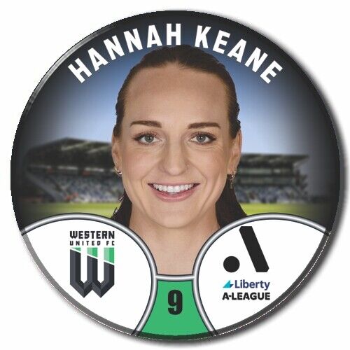 LIBERTY A-LEAGUE - WESTERN UNITED FC - KEANE, Hannah