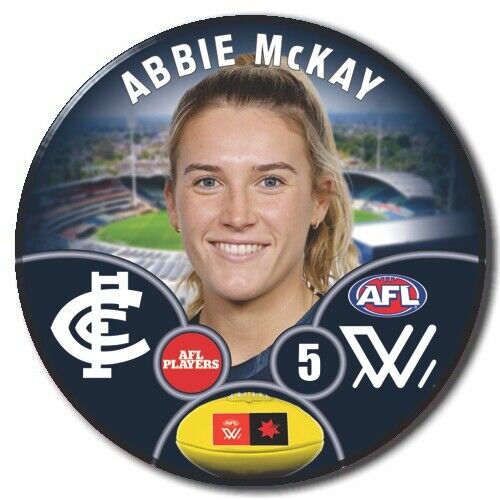 AFLW S9 Carlton Football Club - McKAY, Abbie