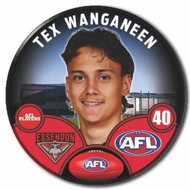 2023 AFL Essendon Football Club - WANGANEEN, Tex