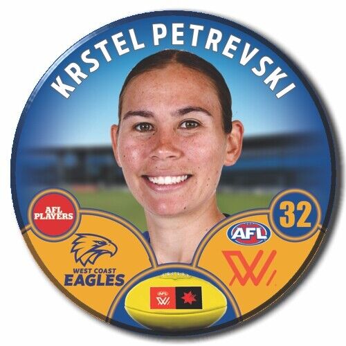AFLW S8 West Coast Eagles Football Club - PETREVSKI, Krstel