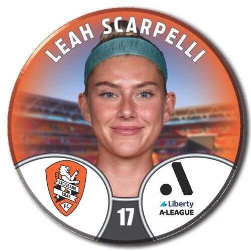 LIBERTY A-LEAGUE - BRISBANE ROAR - SCARPELLI, Leah
