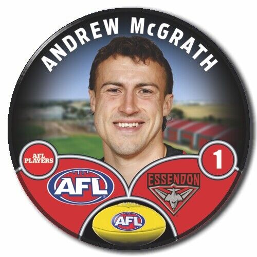 2024 AFL Essendon Football Club - McGRATH, Andrew