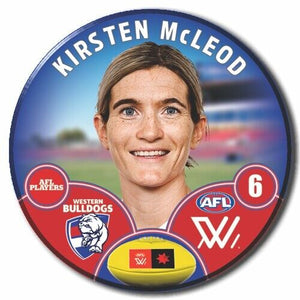 AFLW S8 Western Bulldogs Football Club - McLEOD, Kirsten