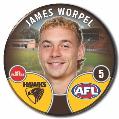 2022 AFL Hawthorn - WORPEL, James
