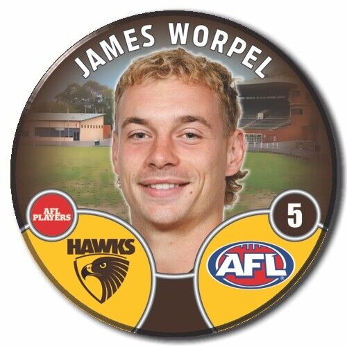 2022 AFL Hawthorn - WORPEL, James