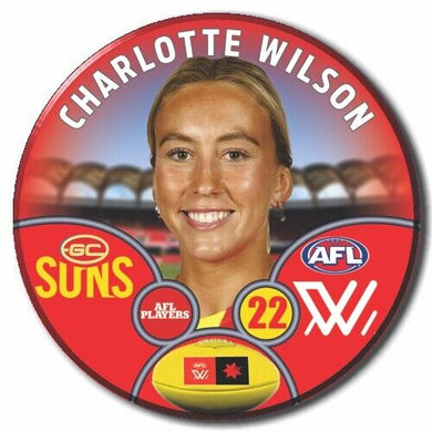AFLW S9 Gold Coast Suns Football Club - WILSON, Charlotte
