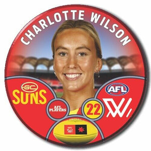 AFLW S9 Gold Coast Suns Football Club - WILSON, Charlotte