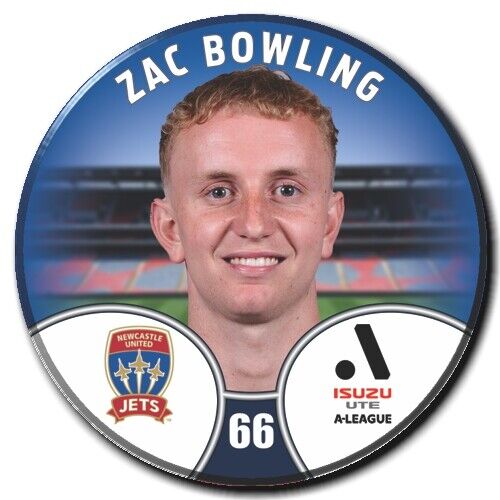 ISUZU UTE A-LEAGUE - NEWCASTLE JETS - BOWLING, Zac