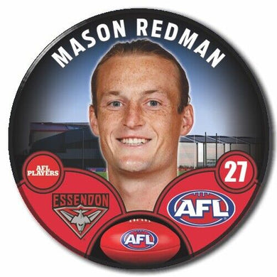 2023 AFL Essendon Football Club - REDMAN, Mason