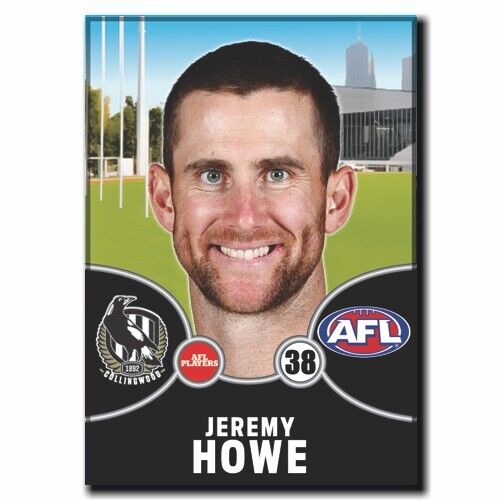 2021 AFL Collingwood Player Magnet - HOWE, Jeremy