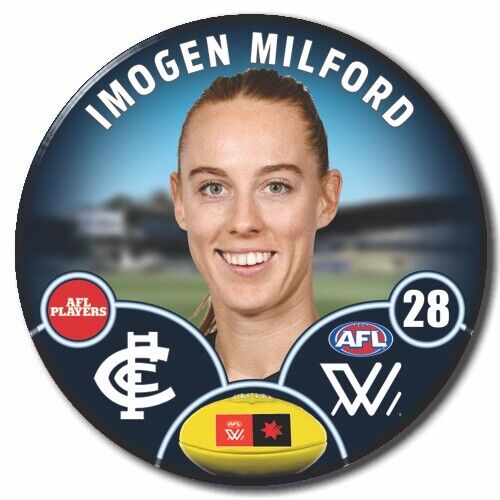 AFLW S8 Carlton Football Club - MILFORD, Imogen