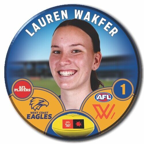 AFLW S8 West Coast Eagles Football Club - WAKFER, Lauren