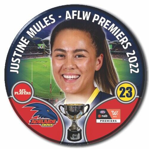 2022 AFLW PREMIERS - MULES, Justine