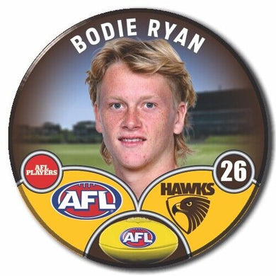 2024 AFL Hawthorn Football Club - RYAN, Bodie