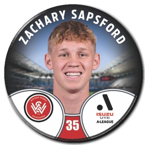 ISUZU UTE A-LEAGUE - WESTERN SYDNEY WANDERERS - SAPSFORD, Zachary