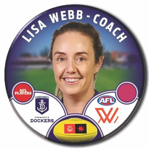 AFLW S8 Fremantle Football Club - AA COACH - WEBB, Lisa