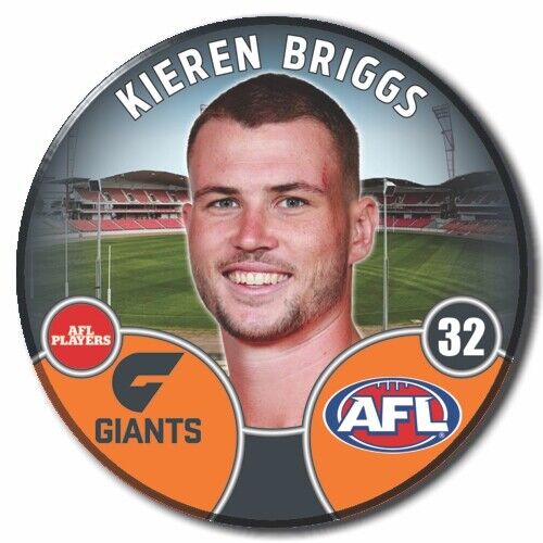 2022 AFL GWS Giants - BRIGGS, Kieren